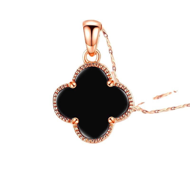 SALTY Valentine Gift for Girlfriend | 2-Way Multi Wearing Magnetic Heart Clover Necklace | Fancy & Stylish Women's Jewelry | Birthday, Anniversary & Special Occasion Gifts for Wife, Sister & Mother